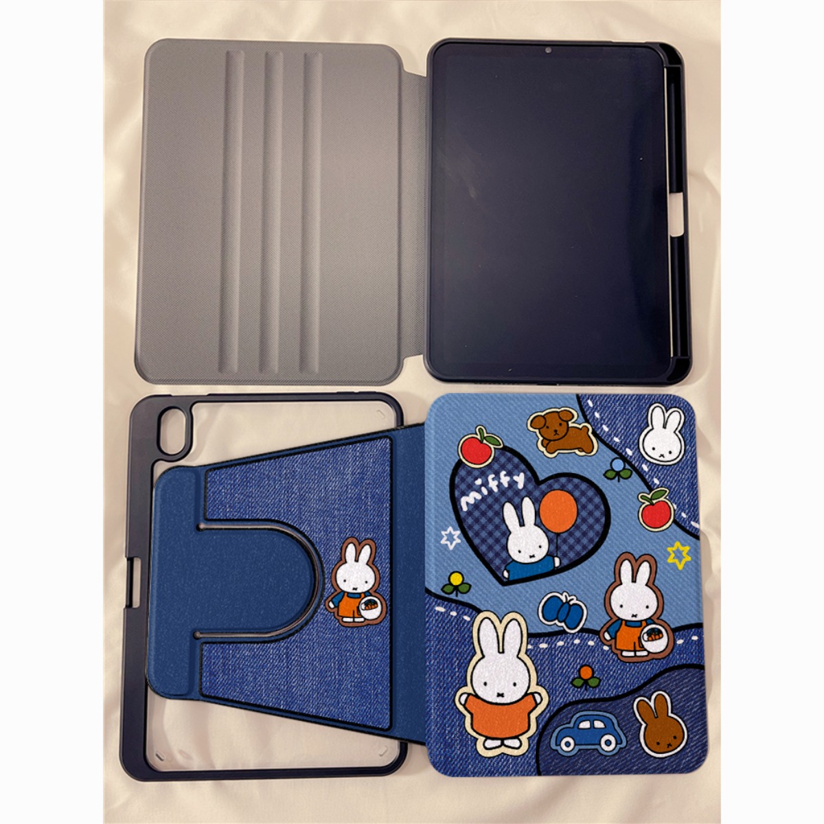 Kawaii Miffy Rabbit Tablet Cas - Tablet Accessories Case ulasan dan harga