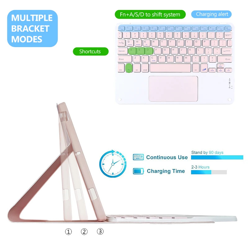 Magic Keyboard Case For Samsun - Samsung Tablet Keyboard Accessories ulasan dan harga