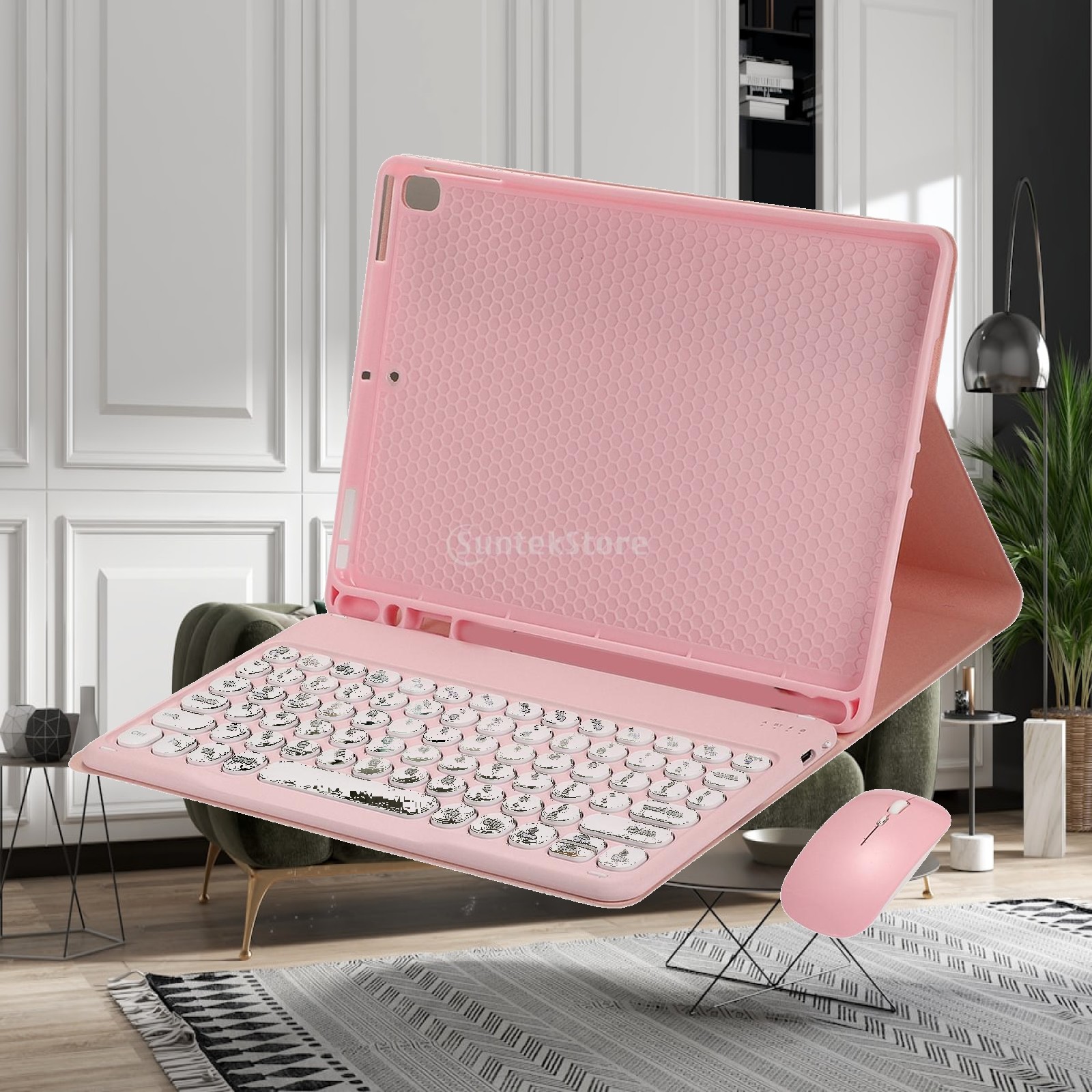 Case with Keyboard Mouse for S - Samsung Tablet Keyboard Accessories ulasan dan harga