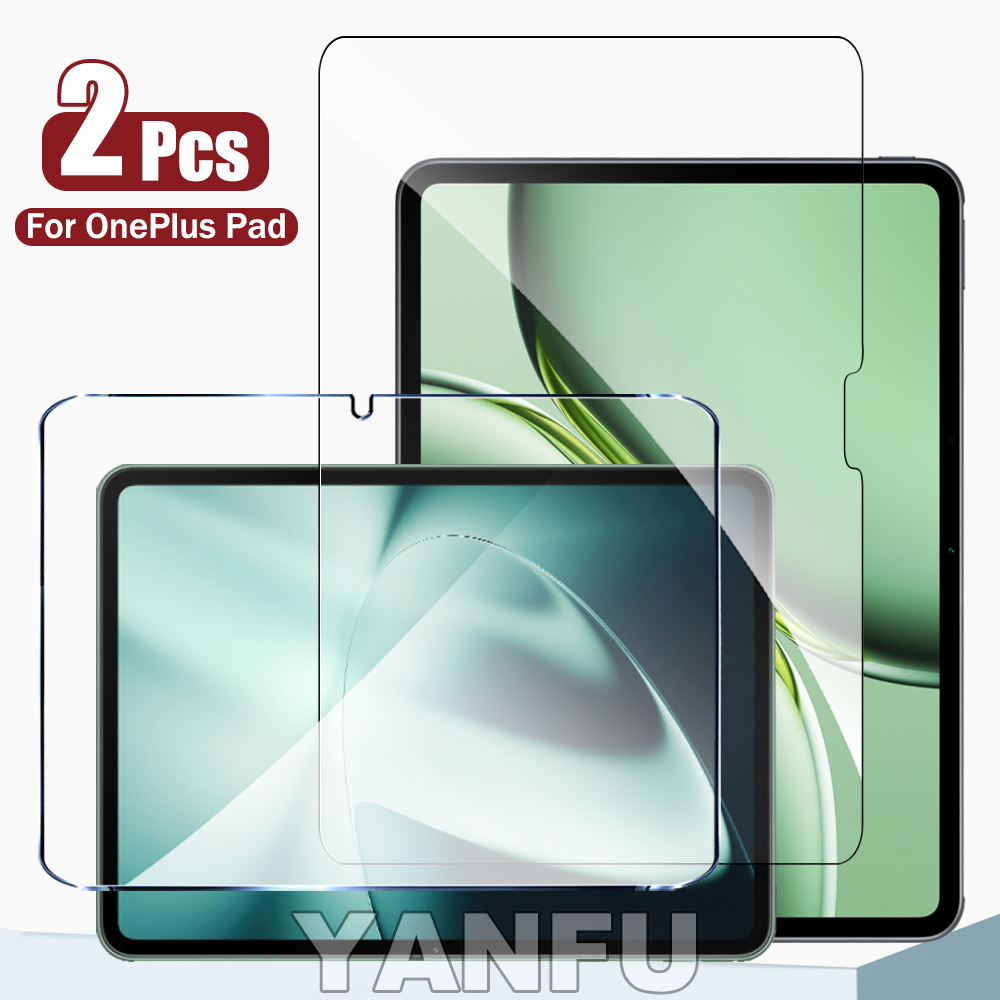 2Pcs 9H Tempered Glass For One - Tablet Accessories Case ulasan dan harga
