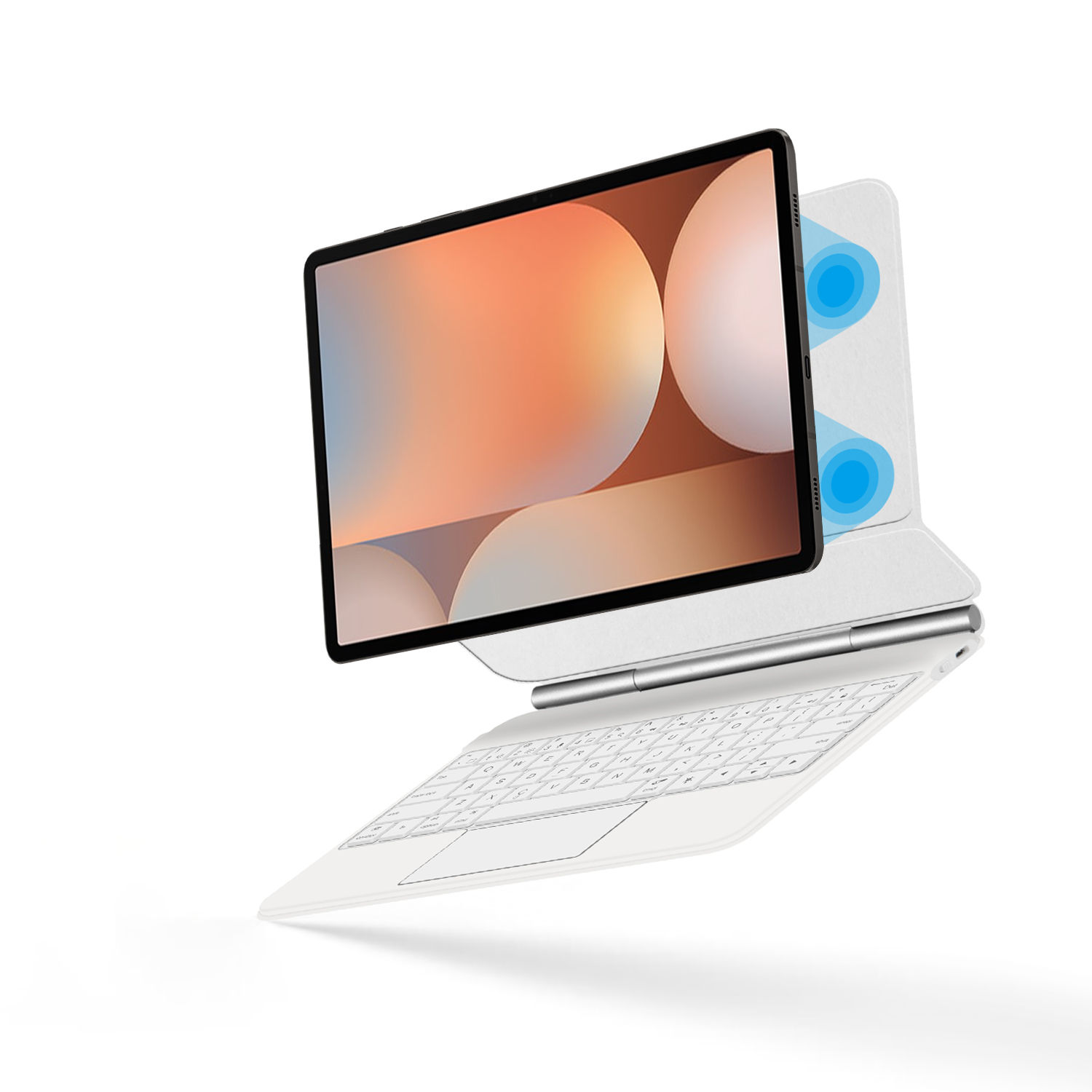 Magic Keyboard For Samsung Gal - Samsung Tablet Keyboard Accessories ulasan dan harga