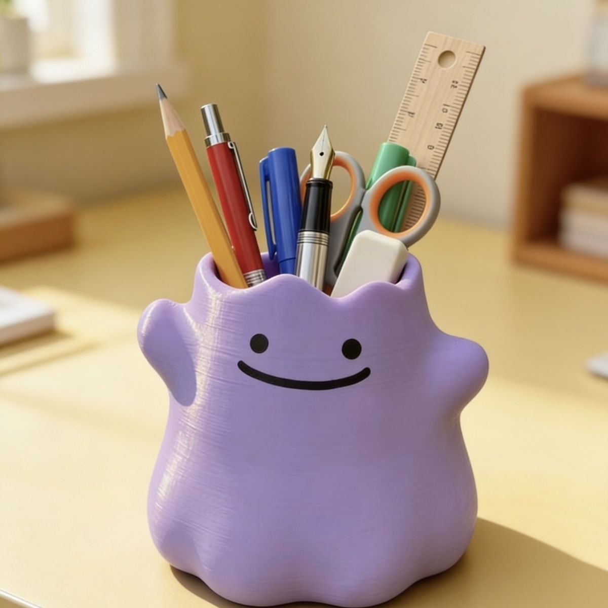 Pokemon Ditto Pen Holder Creat - Case With Pencil Holder ulasan dan harga