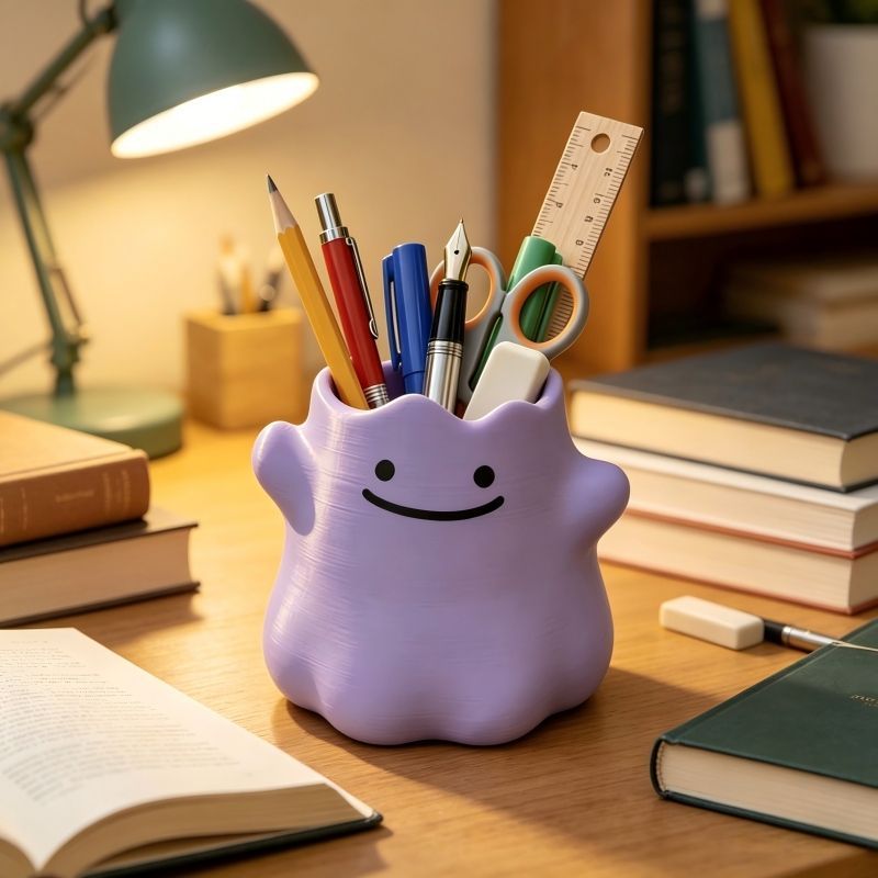 Pokemon Ditto Pen Holder Creat - Case With Pencil Holder ulasan dan harga