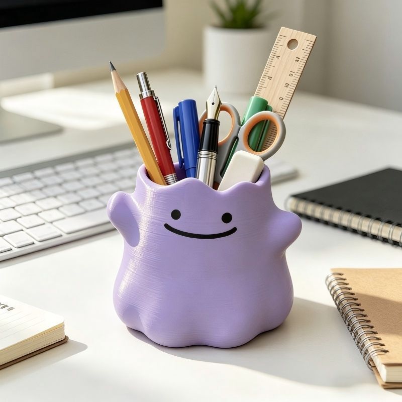 Pokemon Ditto Pen Holder Creat - Case With Pencil Holder ulasan dan harga