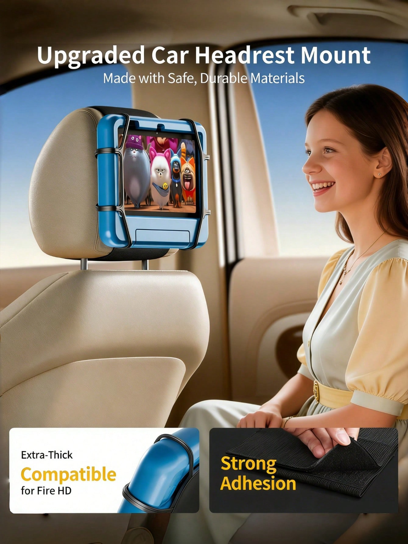 Car Headrest Tablet Holder – 3 - Tablet Accessories Must Have ulasan dan harga