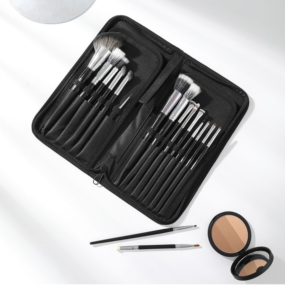 High Quality Portable Make Up  - Case With Pencil Holder ulasan dan harga