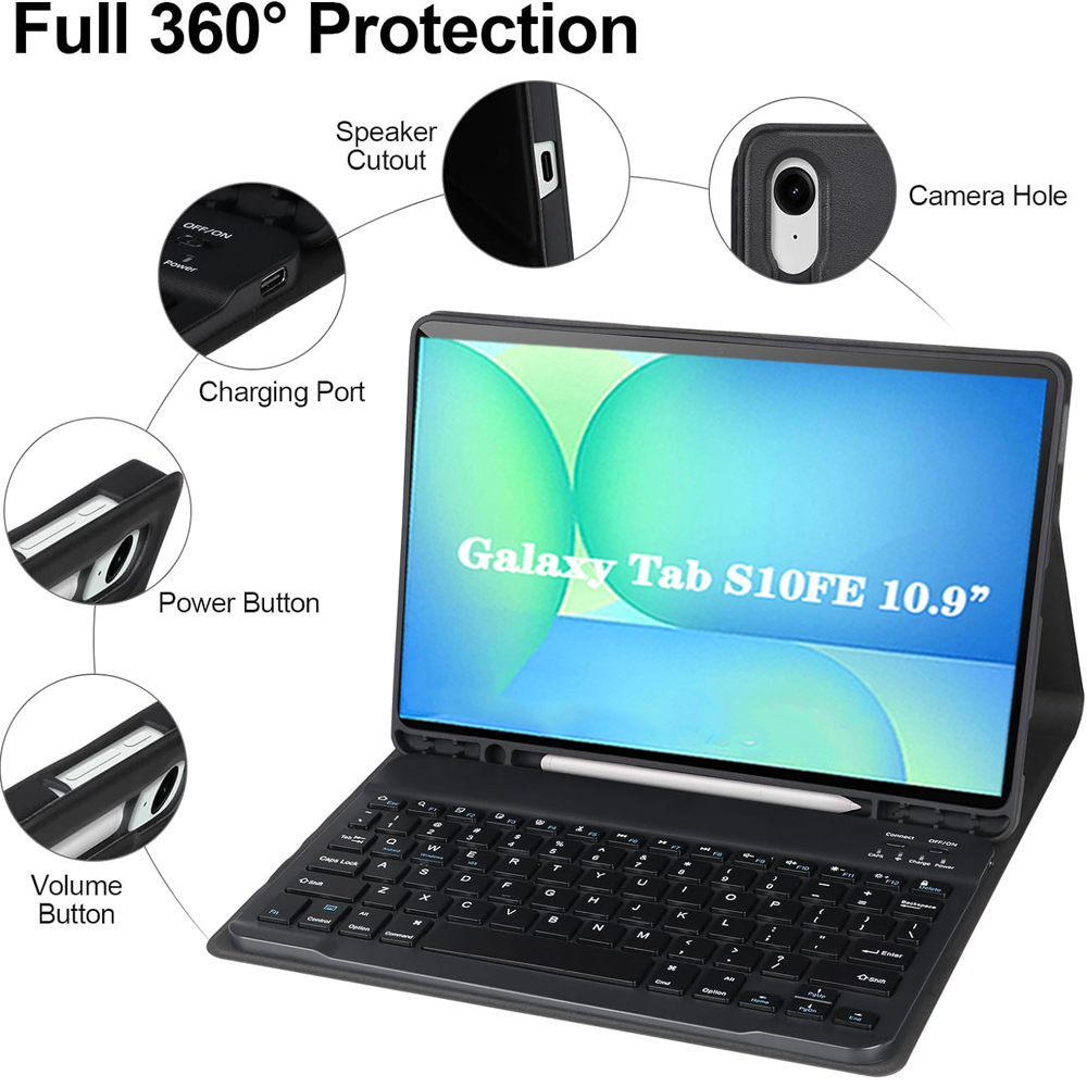 Case for Samsung Galaxy Tab S1 - Samsung Tablet Keyboard Accessories ulasan dan harga