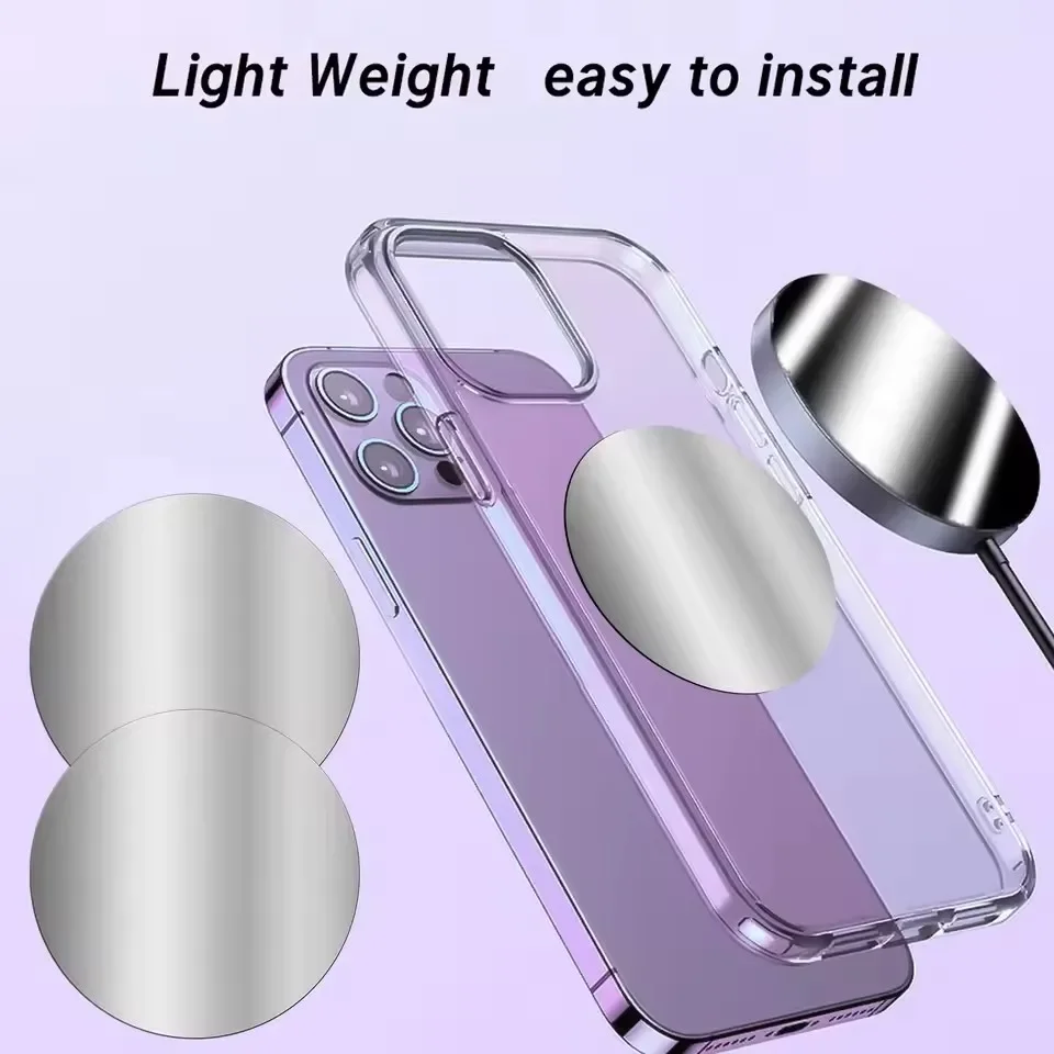 1-5PCS 8CM Magnetic Metal Plat - Tablet Accessories Must Have ulasan dan harga