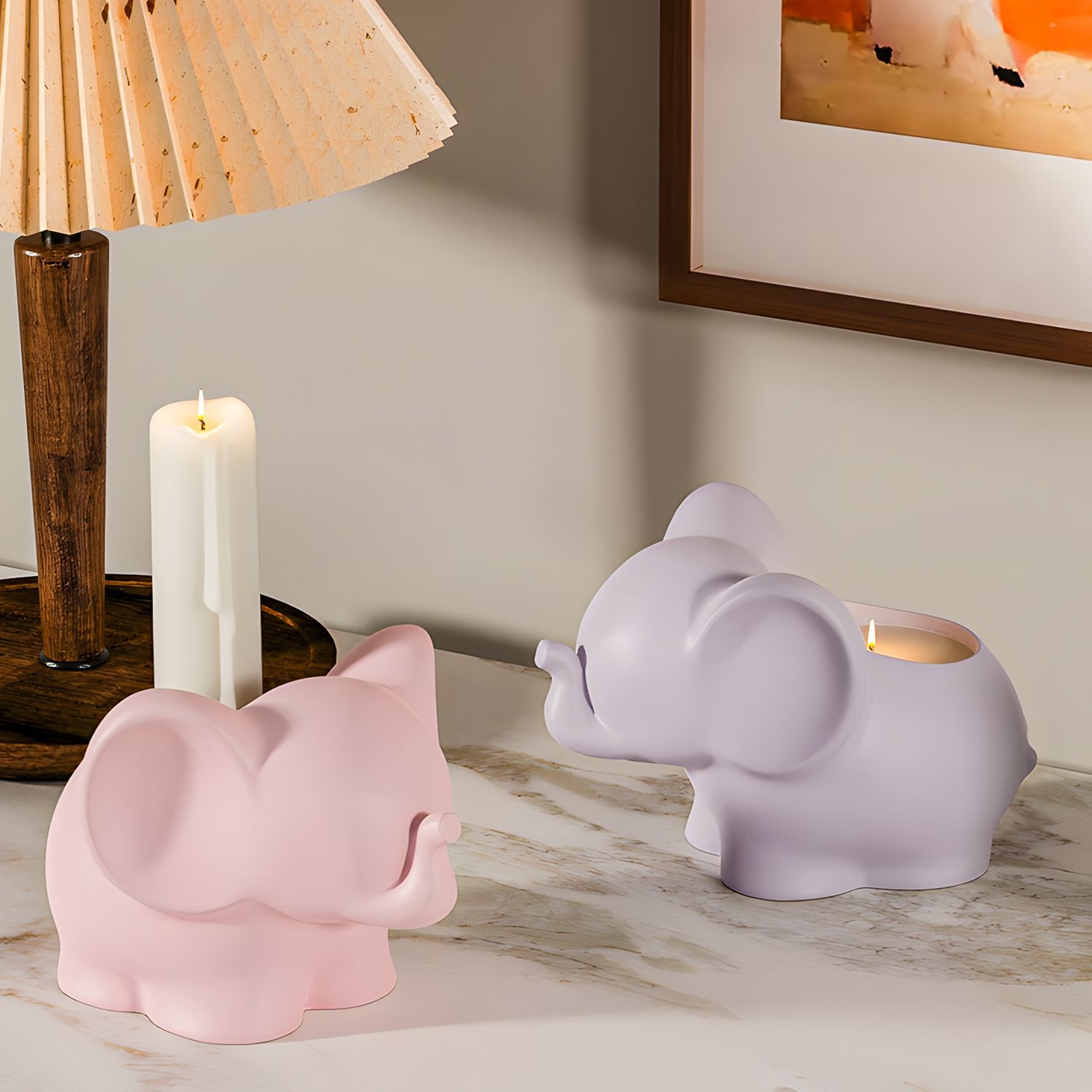 DIY Elephant Storage Cup Resin - Case With Pencil Holder ulasan dan harga